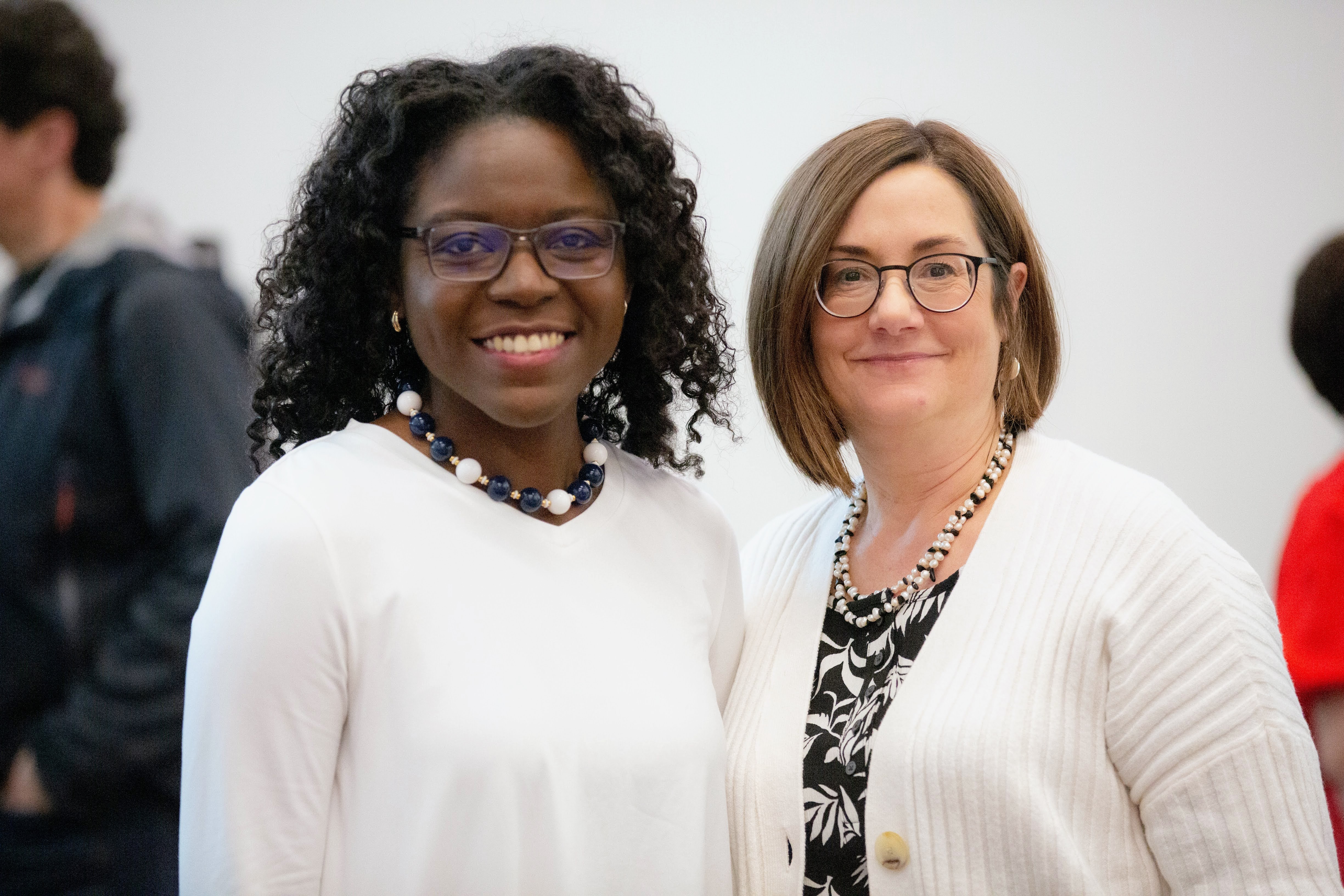 Dr. Amy Roth McDuffie (right), nominated by Johana Thomas Zapata (left)